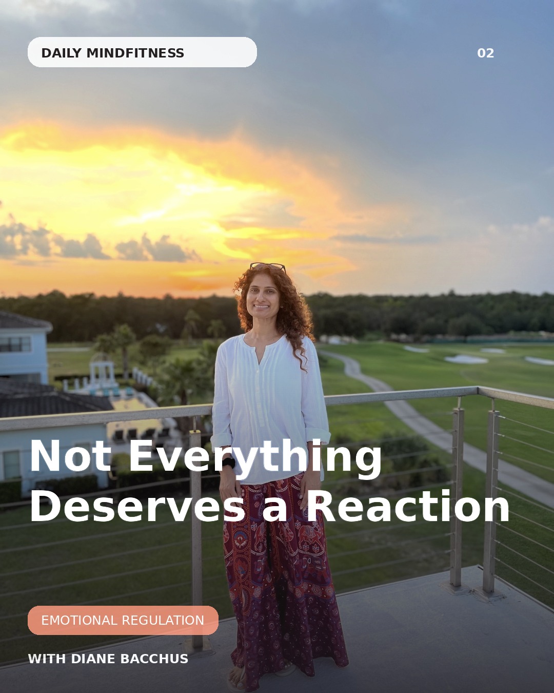 Daily MindFitness — Not Everything Deserves a Reaction